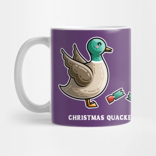 Christmas Quacker Pun Mug